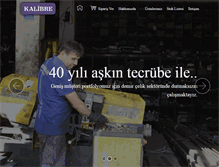 Tablet Screenshot of kalibresogukcekme.net